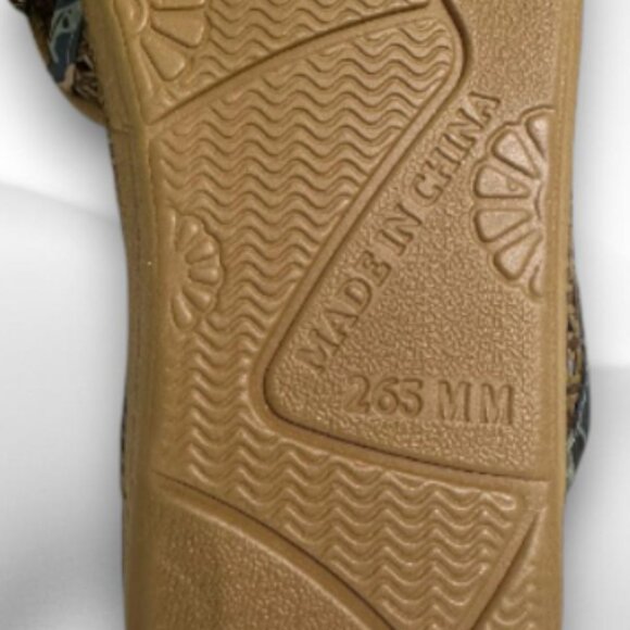 Women Woven Slippers With Floral Bow Summer Sandals Size: 39-40 - Picture 4 of 6